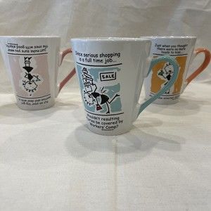 Set Of 3 Robin Roderick Mug